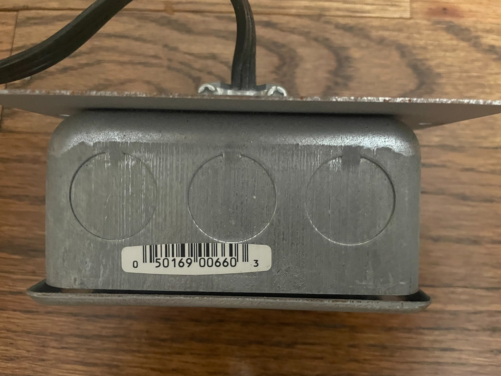 Chaska Fireplace Cord With Electric Plug and Electrical Box