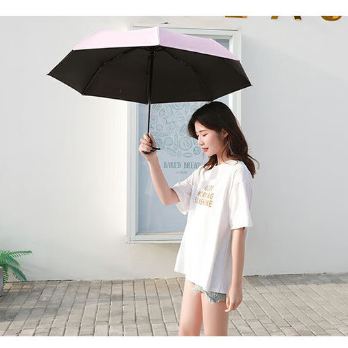 Automatic Umbrella Sun/Rain Anti-UV Windproof 3 Folding Compact Umbrella