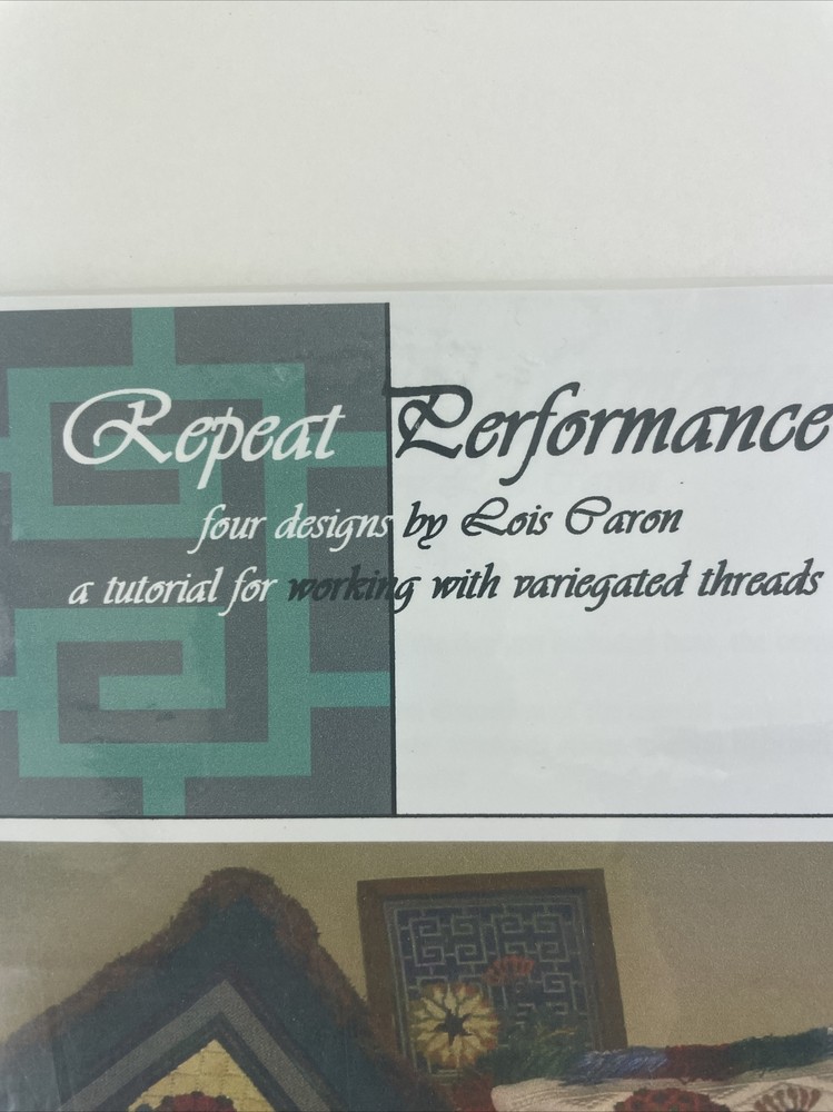 The Caron Collection Repeat Performance Needlework PATTERN Variegated Thread