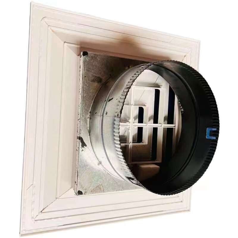 DUCT SQUARE 4 WAY LAY-IN CELILING AIR DIFFUSER WITH ADAPTER LD4-595/450x250