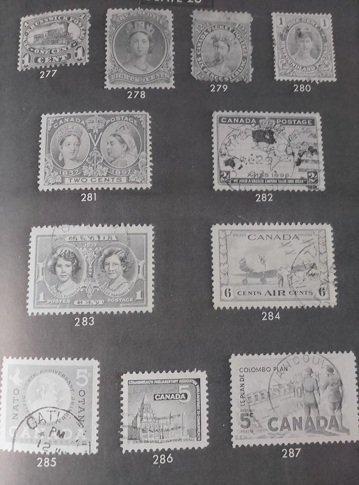 1974 Book "History Through Stamps"