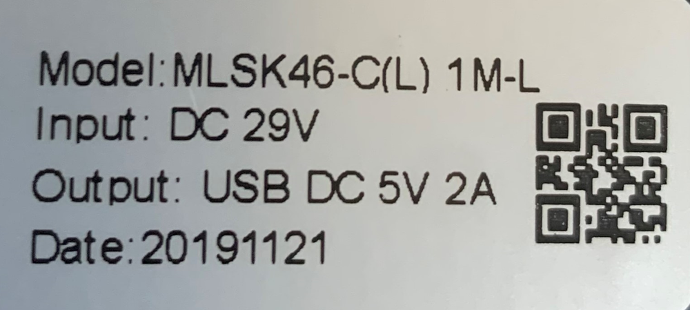 Mulin Electric Switch - MLSK46-C Left (L) 6 Button Power Recliner Switch + USB