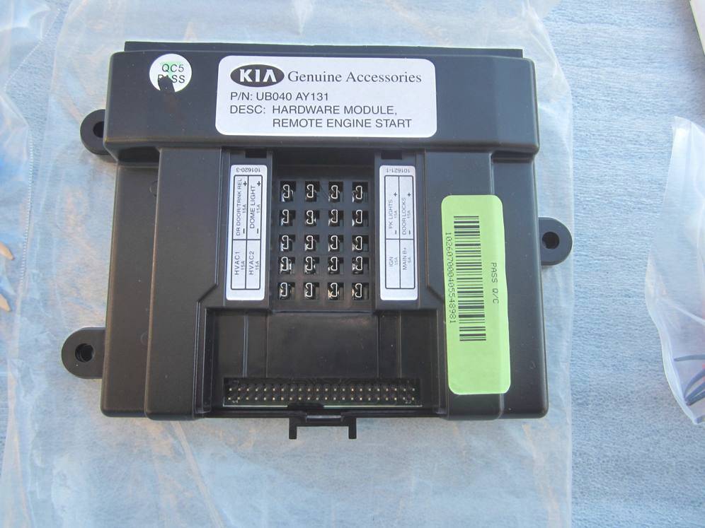 OEM 04-09 Kia Spectra Remote Control Engine Start Starter Security System Kit