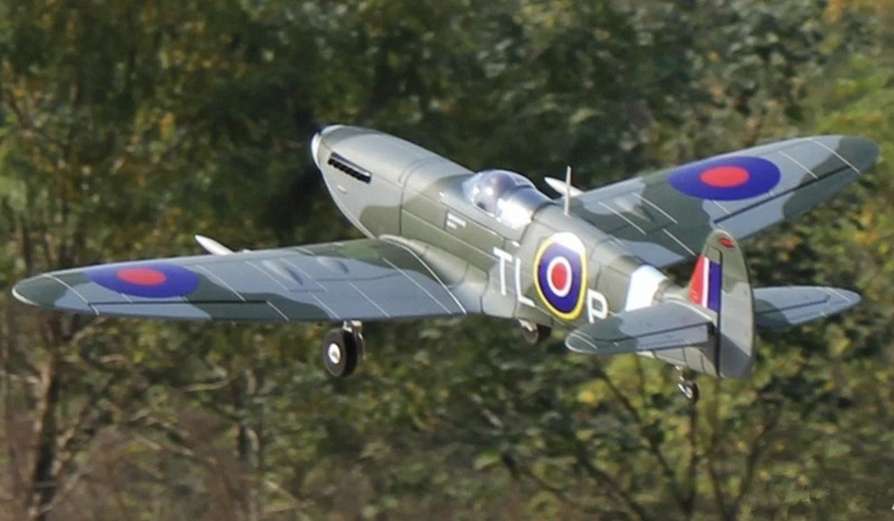 Dynam spitfire 1200mm Spitfire V3 W/Retracts and Flaps