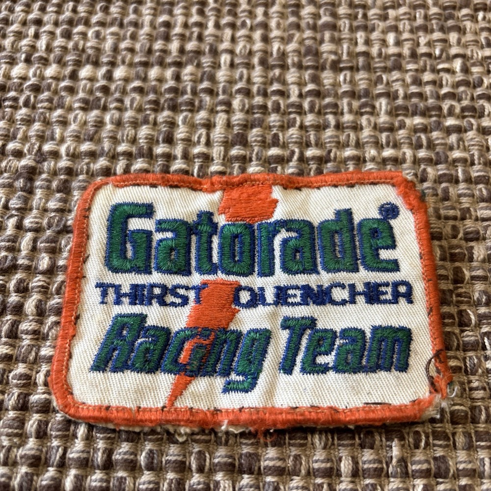 Vintage 80s Gatorade Racing Team Patch