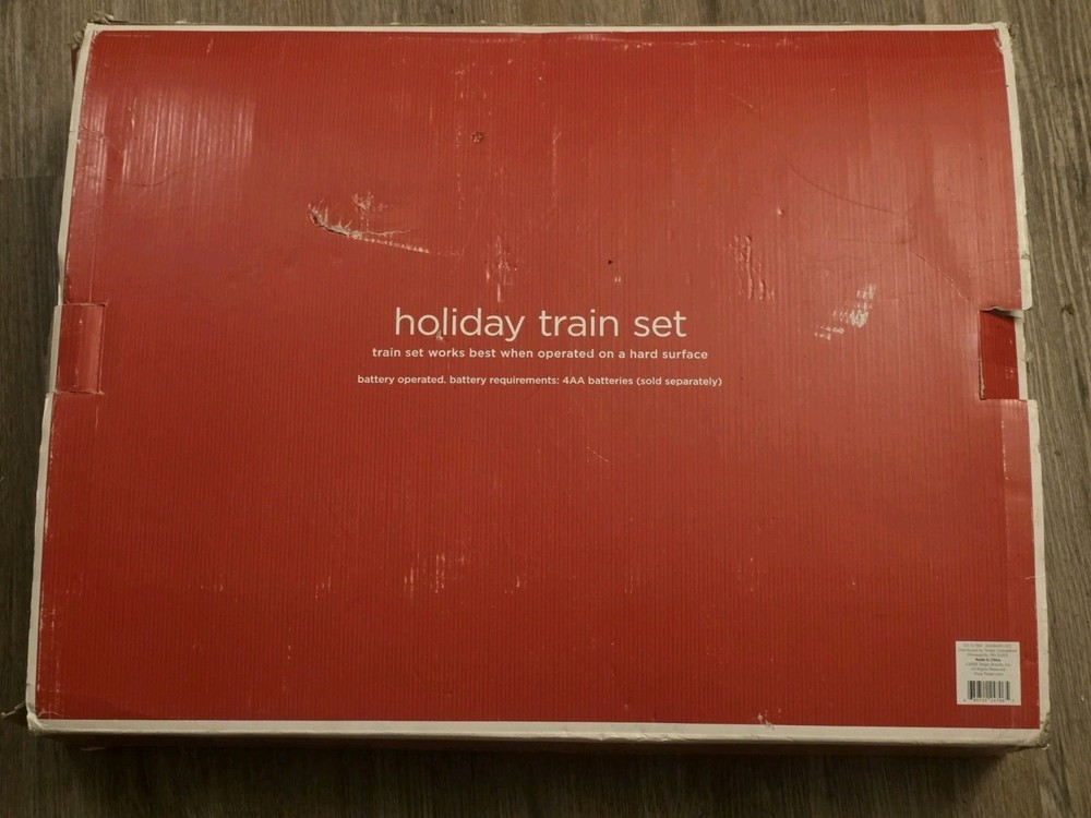 2008 Target Holiday Train Set New In The Box