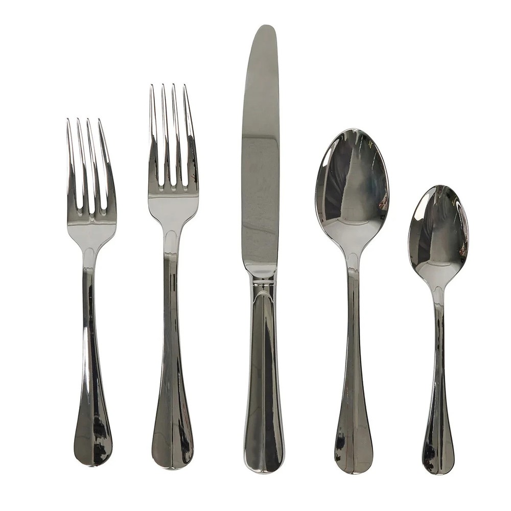 Juliska Bistro Polished Stainless Flatware 2 Five Piece Setting