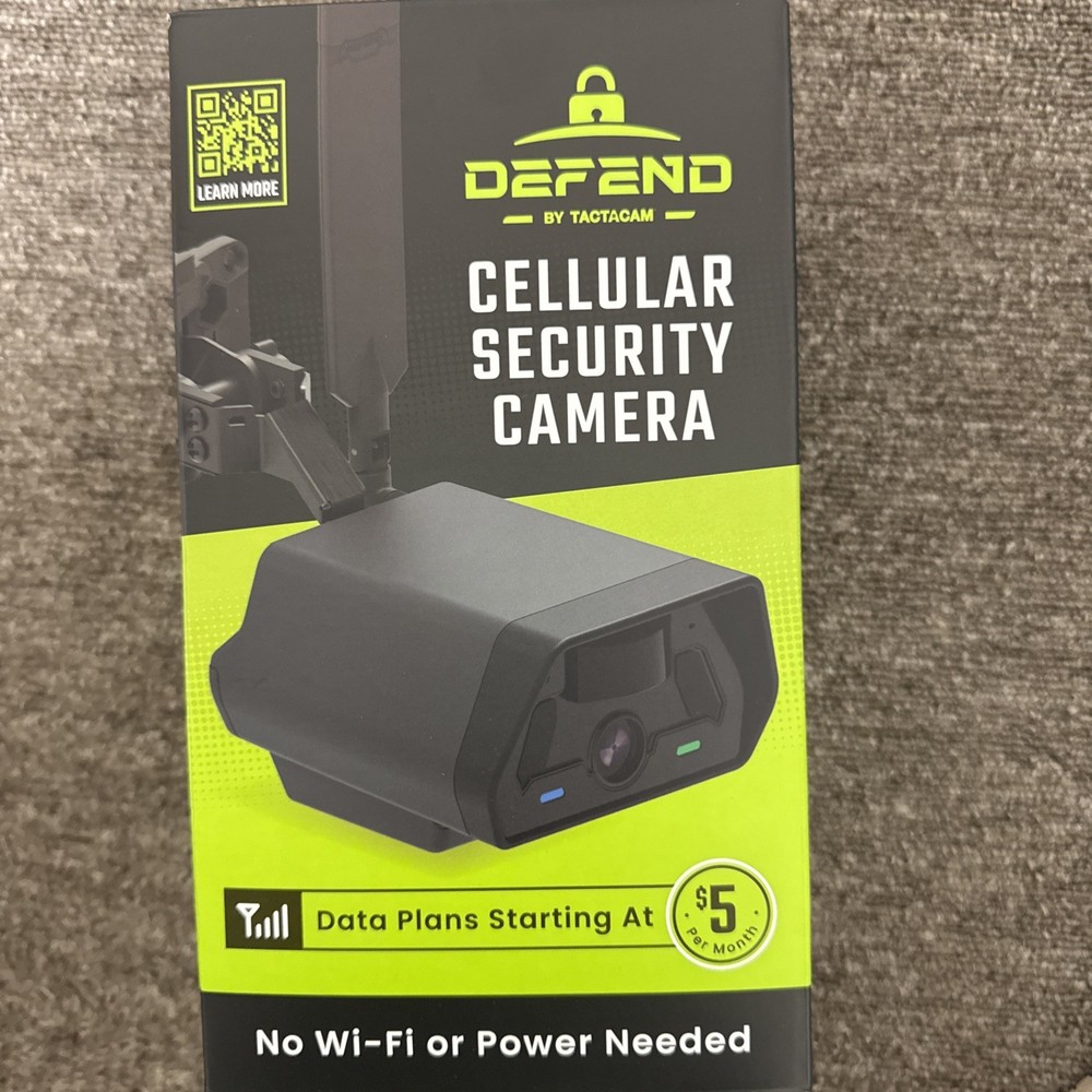 Tactacam Defend Cellular Security Camera DFD-GRD01