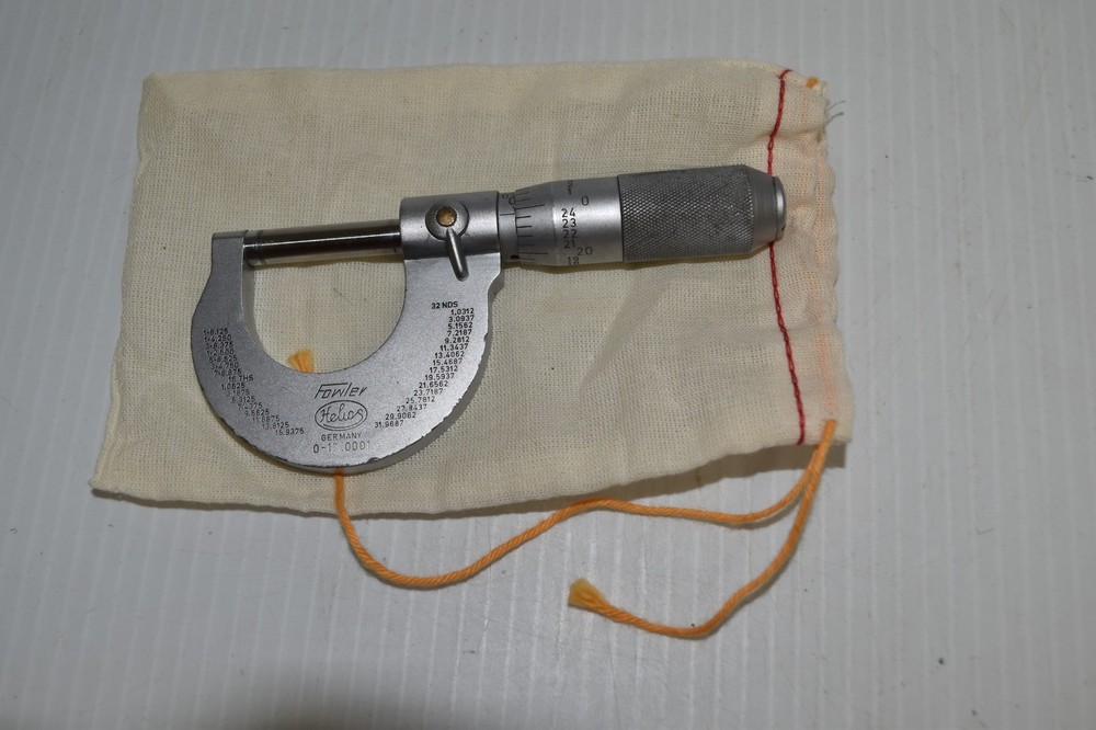 FOWLER 0”-1" Outside Micrometer (XPM13)