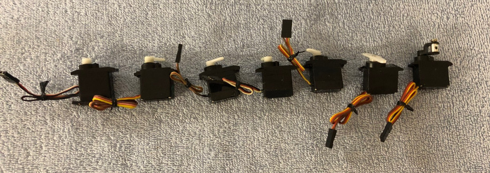 7ea Micro Servos With Universal (JR) type connectors