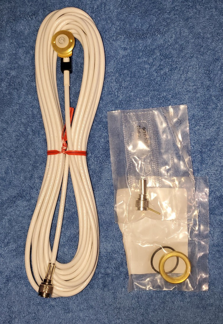 NEW MOTOROLA RRA4935-RRA4936 MOBILE ANTENNA W/ HARDWARE KIT 800/900 MHz