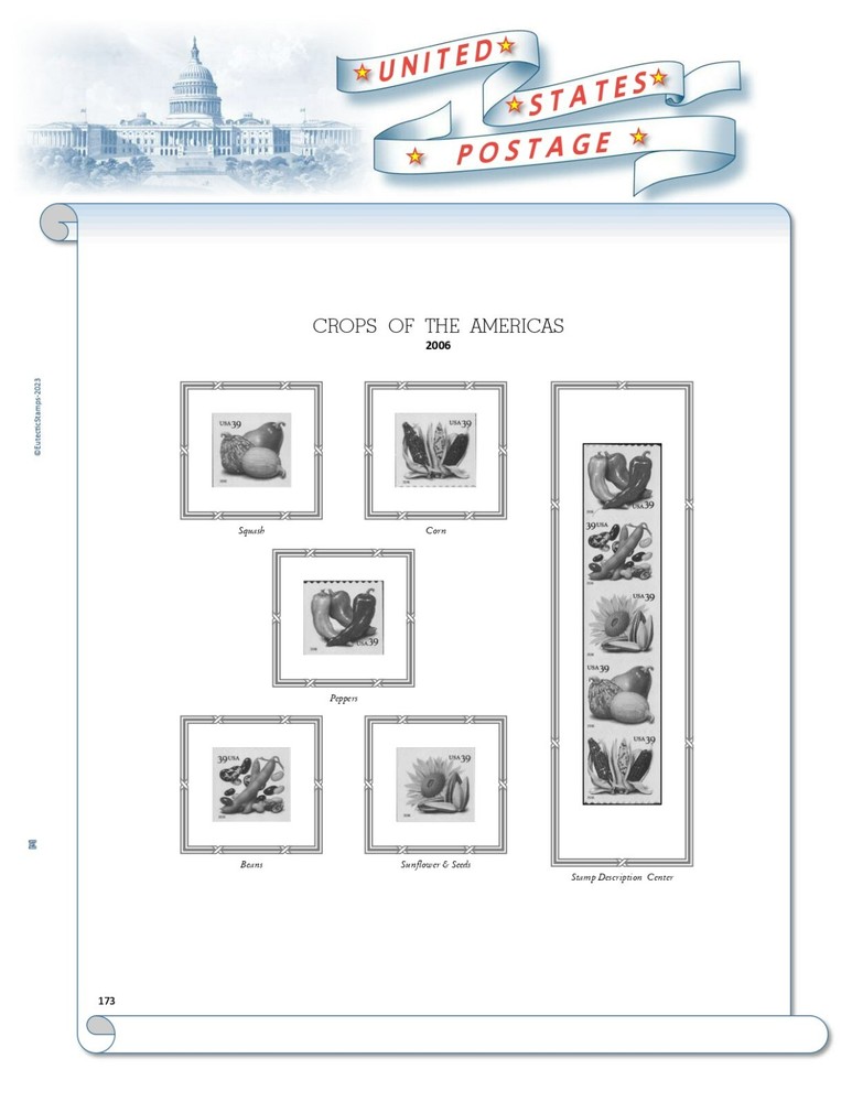 2006 U.S. Regular Issue Singles COMPLETE Supplement (White Ace Alternative)