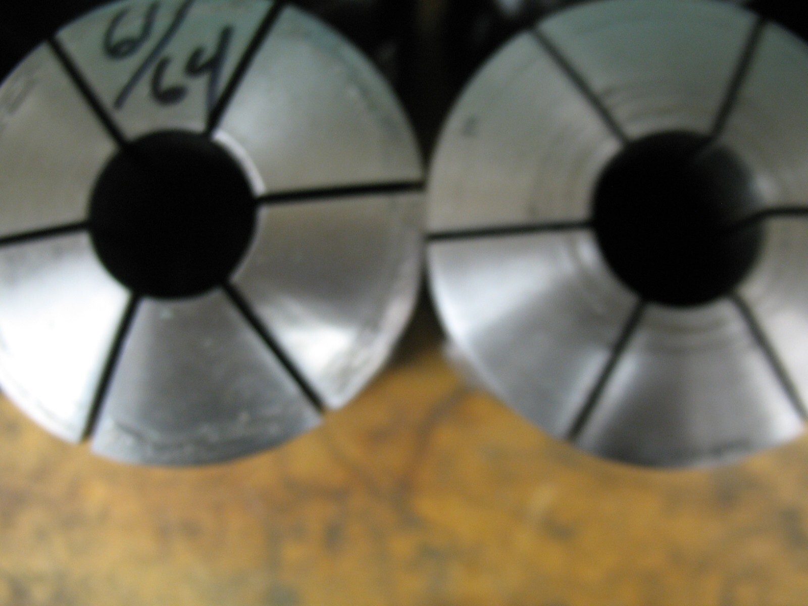 HARDINGE COLLETS 22J ROUND 5/16" - 1-15/16" LATHE COLLET CHUCK NOSE