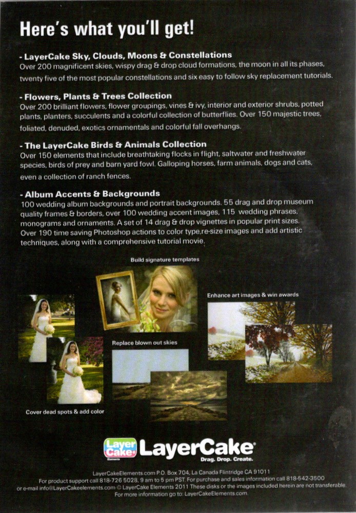 ☆ ☆ ☆ ☆ ☆ LAYERCAKE Master Collection ☆ Layer Cake App ☆ 4 Discs ☆ FREE SHIP