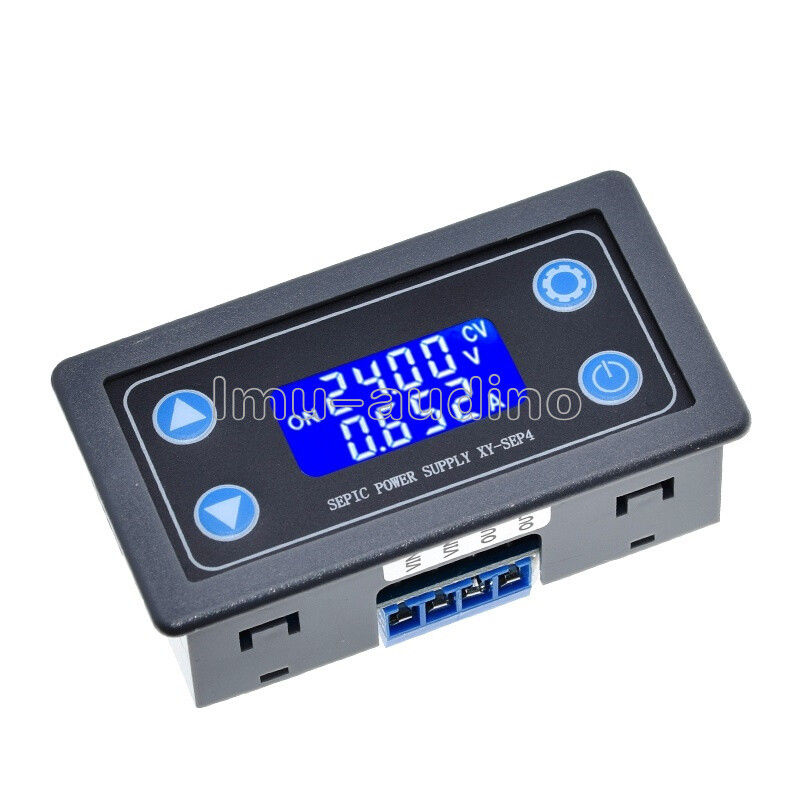 Adjustable Car DCDC Buck Boost Power Supply Module Constant Volt DC5.030V LCD