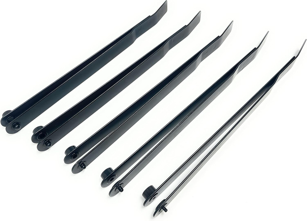 5 Piece 6" Hole Finder Tools Sheet Metal Strap Duplicator Kit Includes #40, #30,
