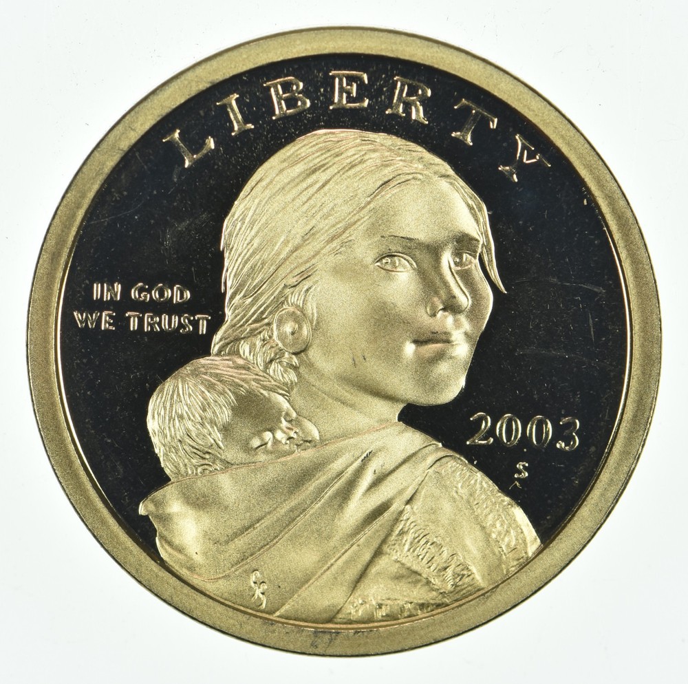 Lot (20) 2003 Sacagawea Dollar Roll Proof