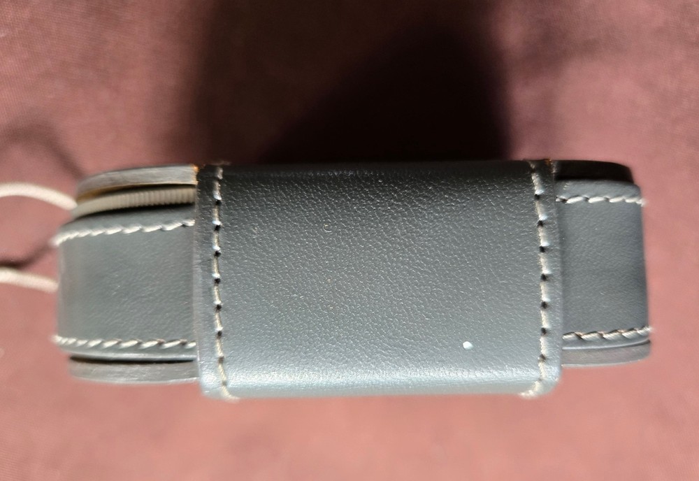 Weston Master IV Exposure Light Meter Model 745 W/ Grey Leather Case Untested