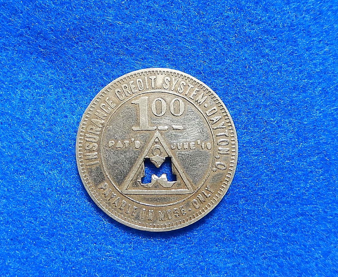 Coal Scrip Token $1, MAJAN JELLICO COAL CO., Packard Kentucky 💎