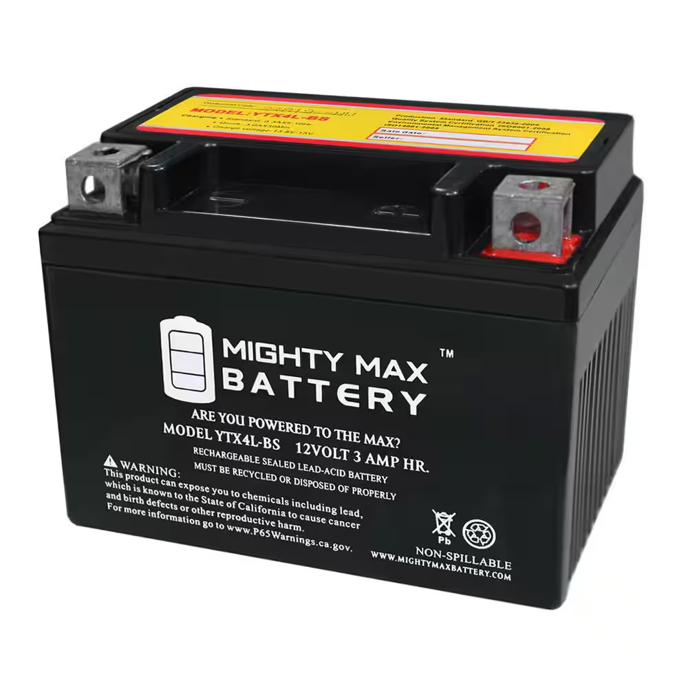 YTX4L-BS SLA Replacement Battery for Igel 4L-BS Motorcycle