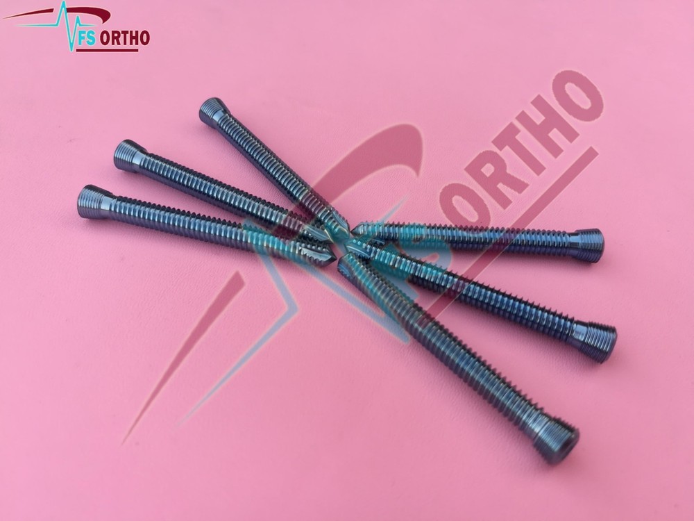 Perno de bloqueo 3.5mm screws Titanium 80pcs