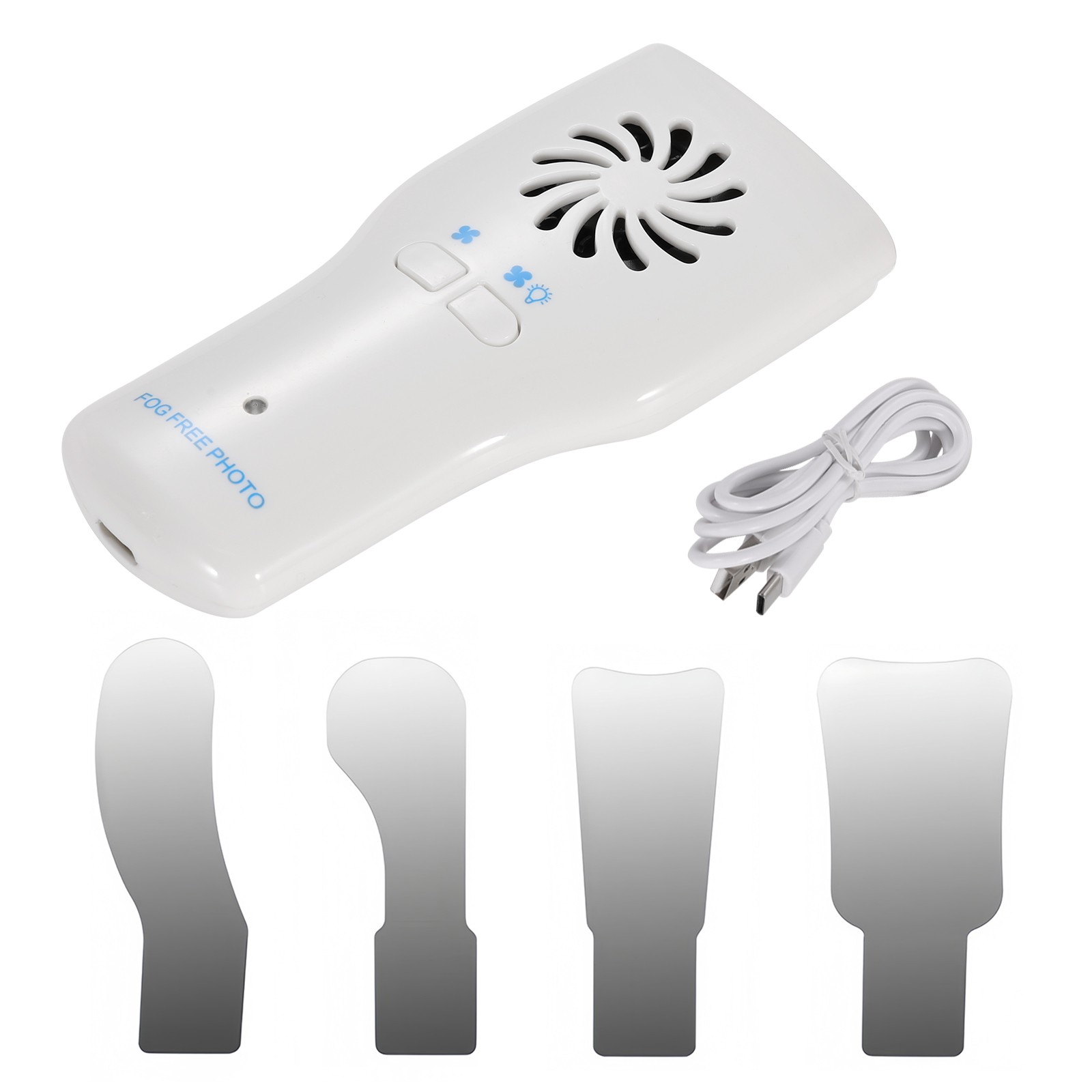 Dental Reflector Fog Free LED Photo System 4 Mirrors Anti-Fog Photography