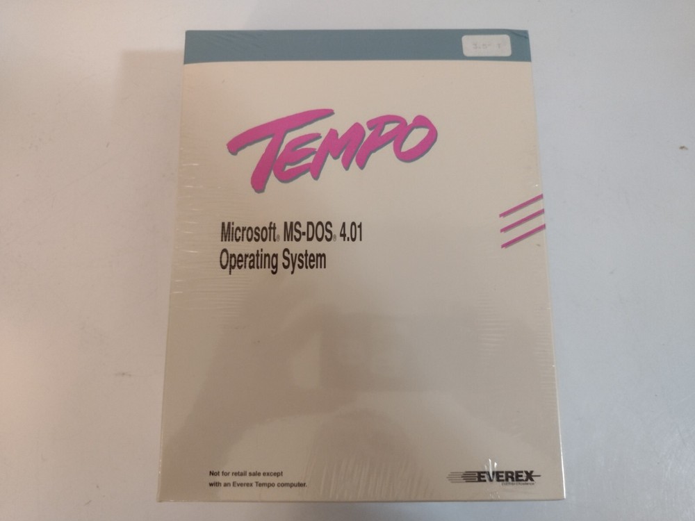 Rare - Tempo MS-DOS 4.01