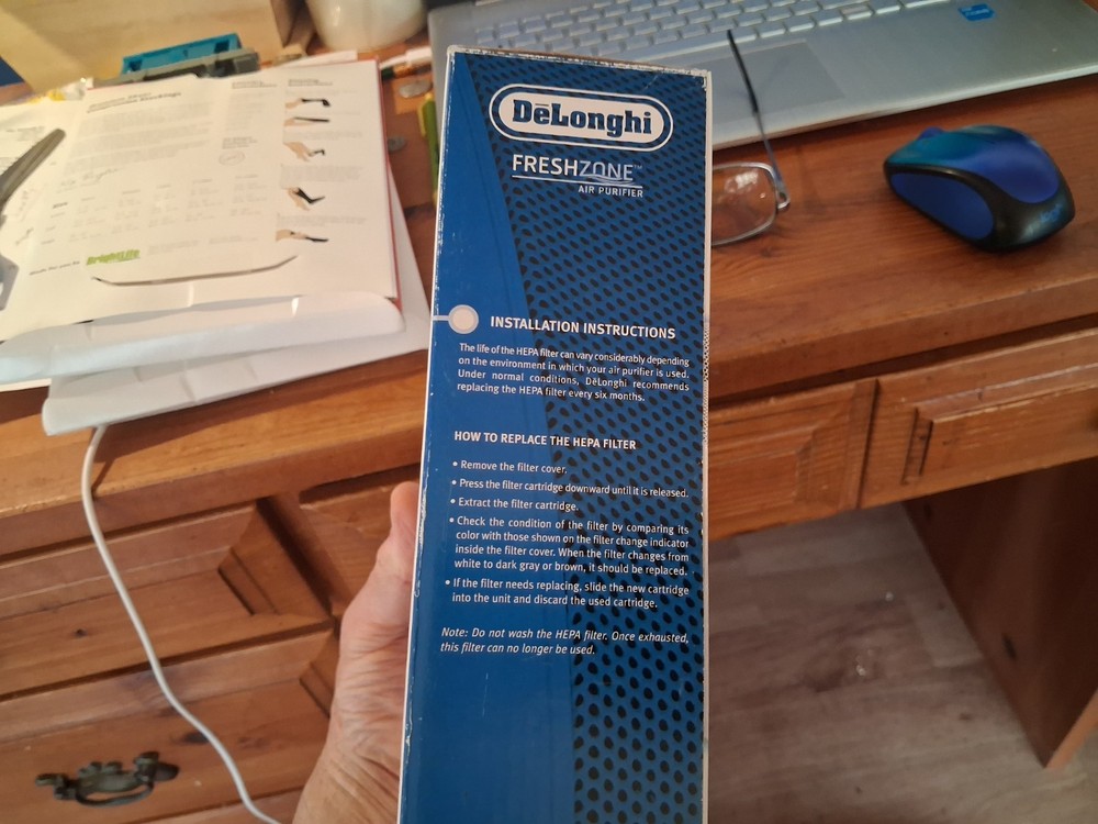 Filter DeLonghi FreshZone DAPF70 Electrostatic Replacement Air Purifier Part