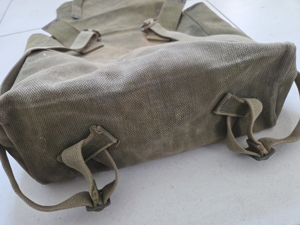 WWII British Army P37 Large Pack Backpack 1941 Dated Original Webbing