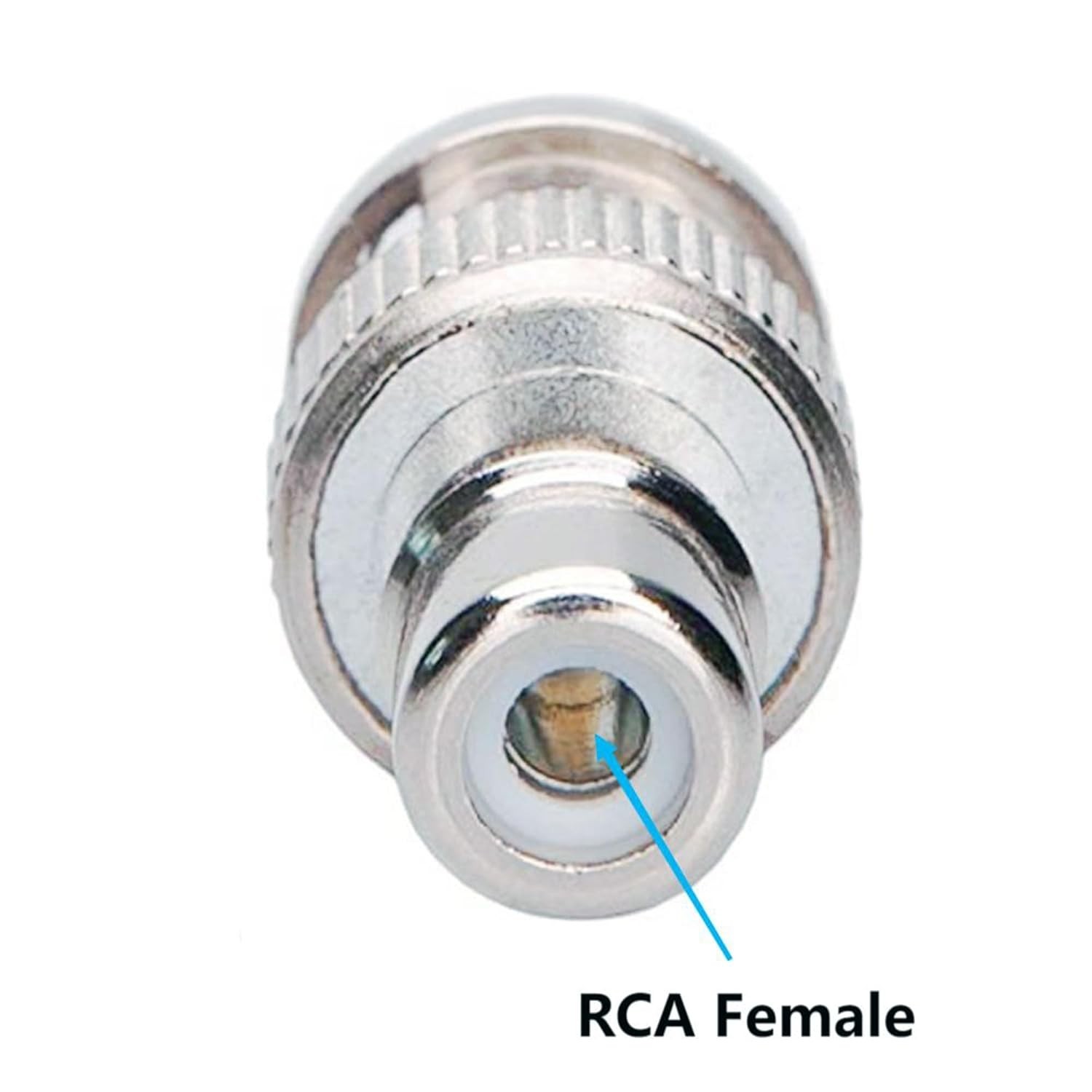 RCA Female to BNC Male Connector Coax Plug Adapter Converter CCTV Camera Lot