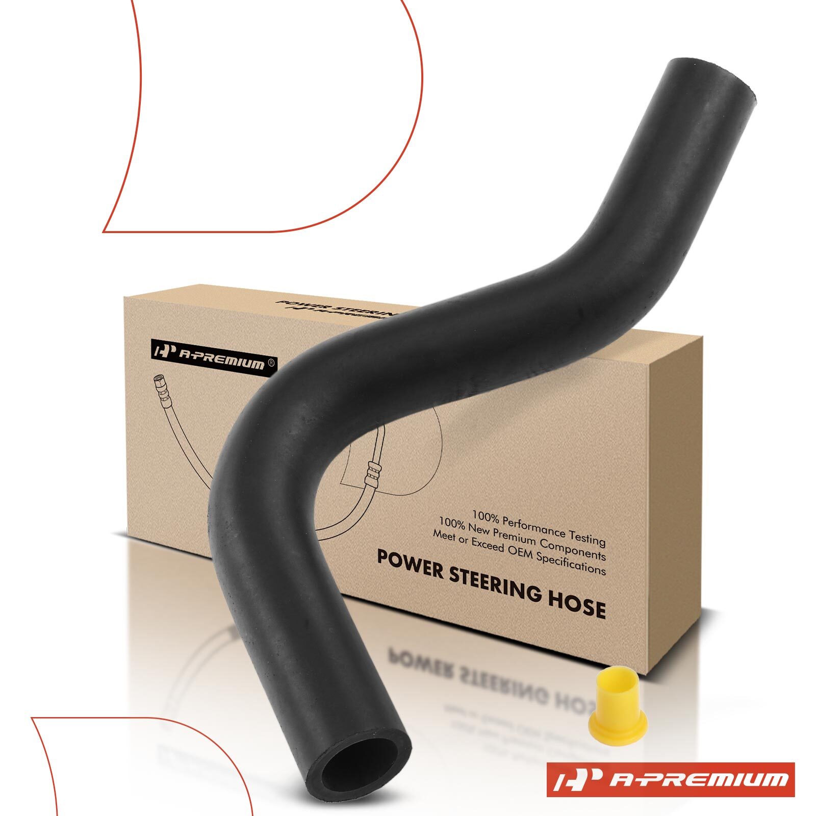 A-Premium Power Steering Reservoir Line Hose Assy for Honda Odyssey 2011-2017