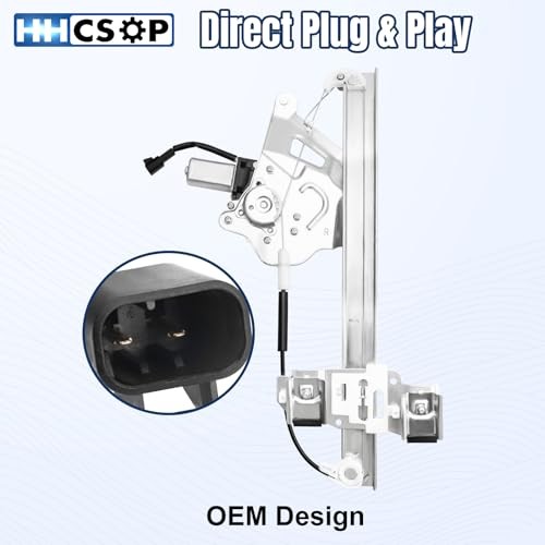 Front Right Passenger Side Power Window Regulator w/Motor Assembly Replacement