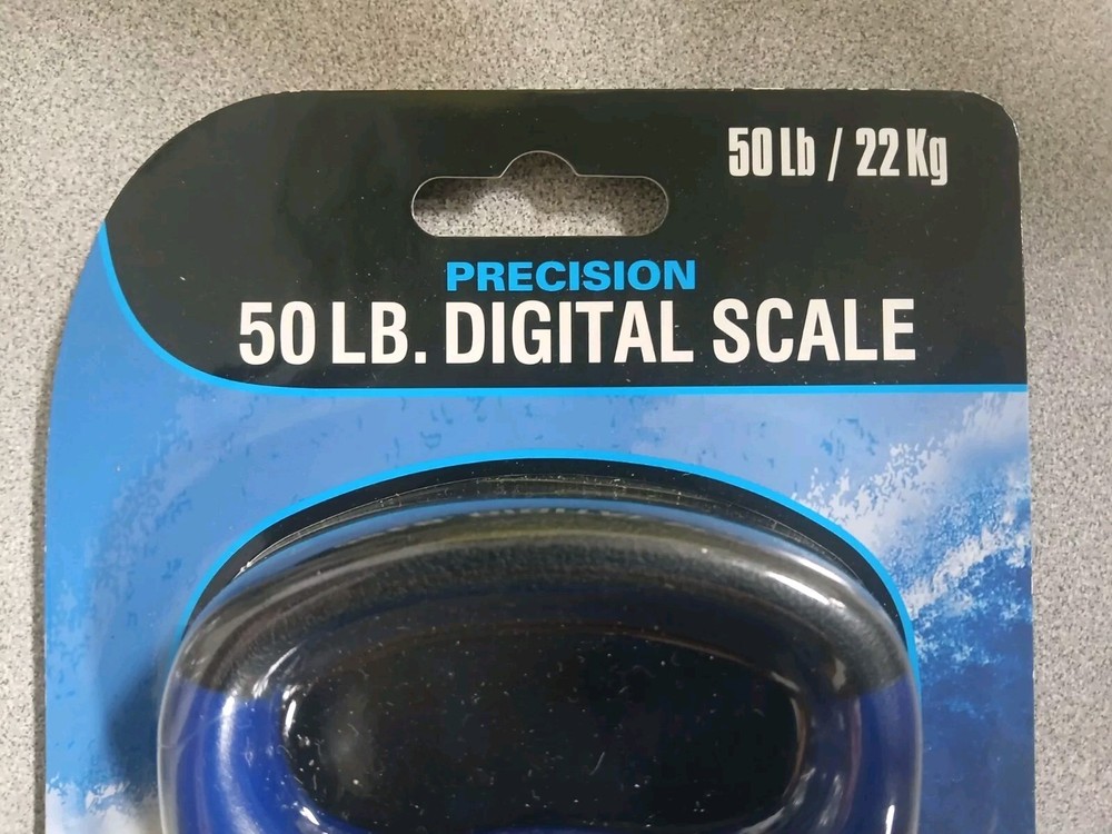 MUSTAD PRECISION DIGITAL SCALE 50LB Water Resistant. Nice!
