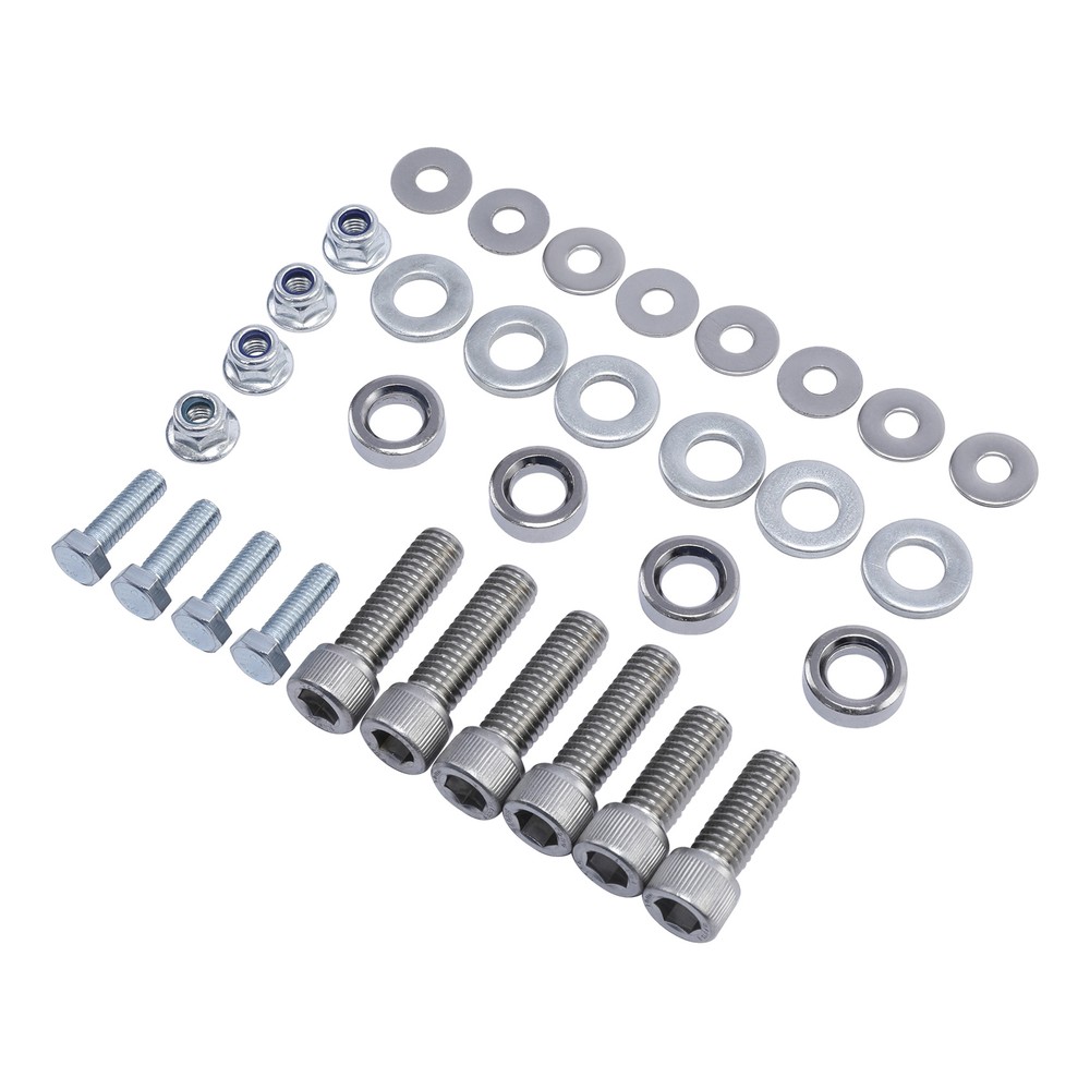 Hard Saddlebag Saddle bag Conversion Brackets Hardware For Harley Softail 84-17