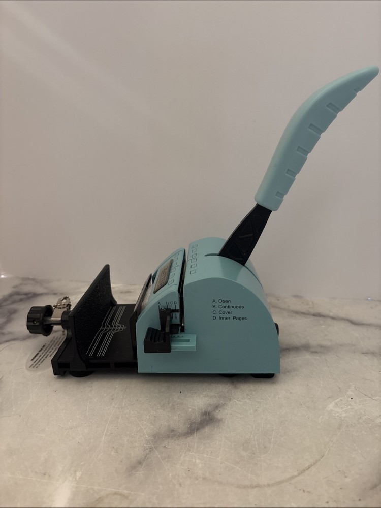 ZUTTER Innovative Products Bind It All Personal Binding System Blue Scrapbook