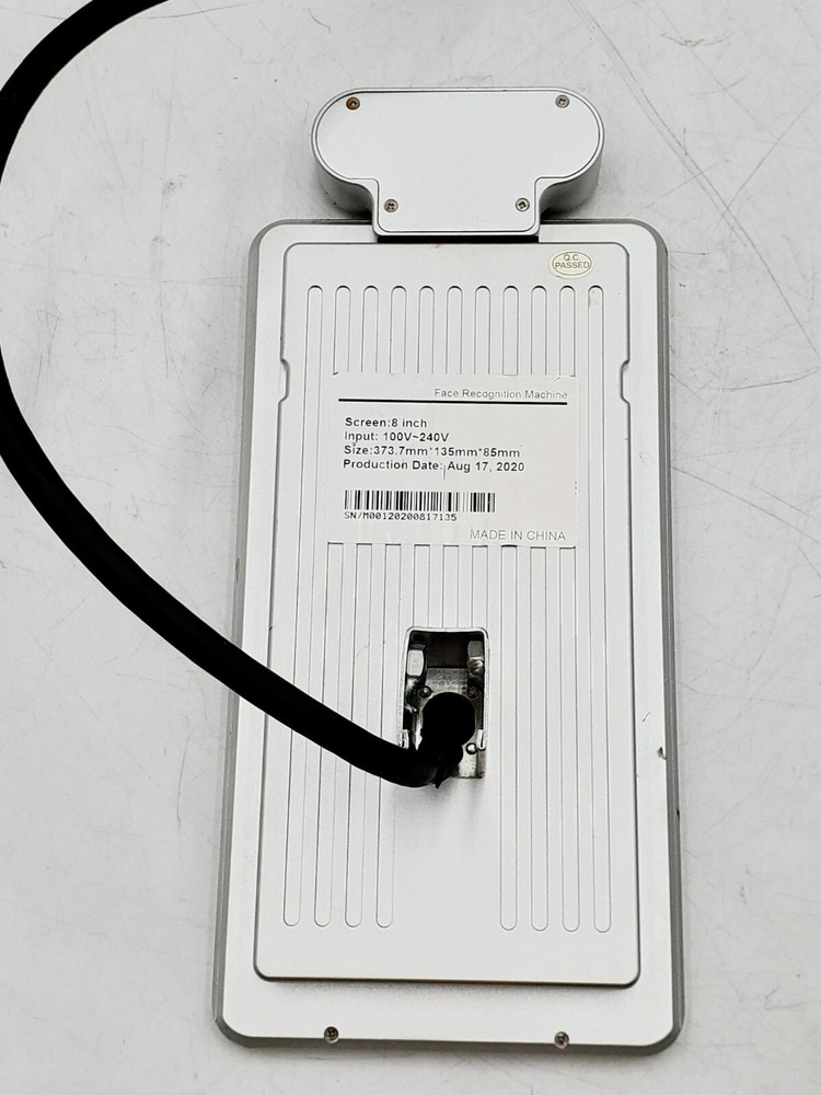 8-Inch Screen Thermal Imaging Access Control Machine with Face Recognition