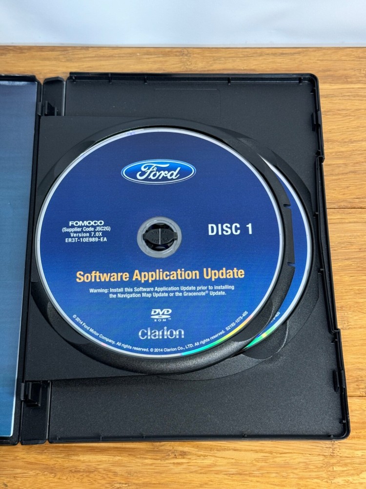 2014 Ford Navigation Map Update North America & Gracenote Version 7.0X OEM