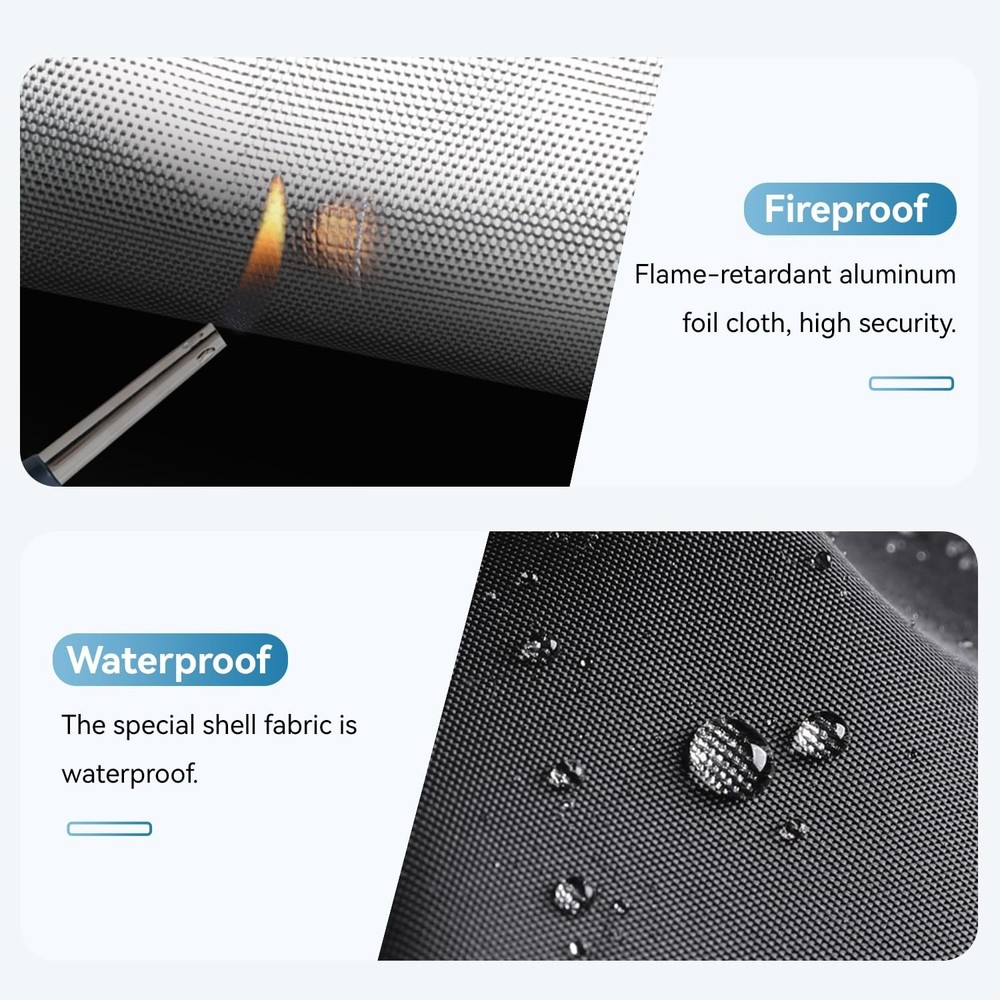 Official 3D Printer Case Fan Interface, 550 * 650 * 750mm Fireproof Dustproof...