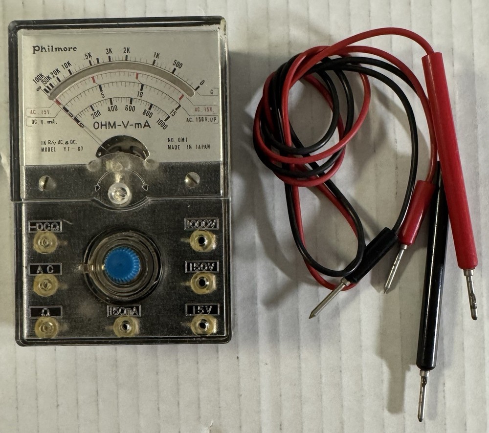 Philmore OHM-V-mA Tester