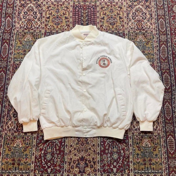 Vintage union workers guild button jacket