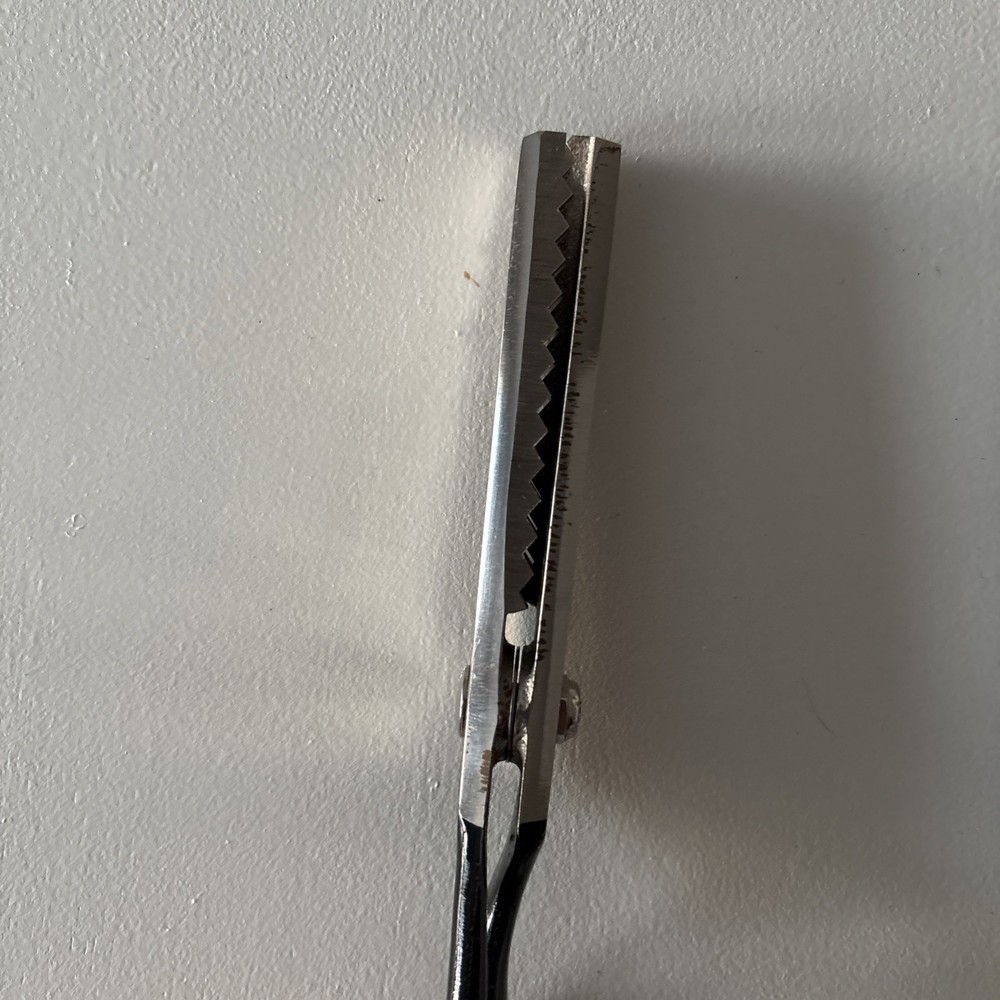 Vintage Kleencut Pinking Shears With The Automatic Stop, Original Box