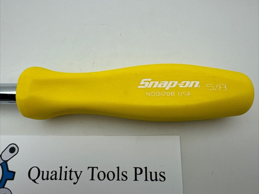 Snap On NEW 5/8" Yellow Nut Driver NDD120B