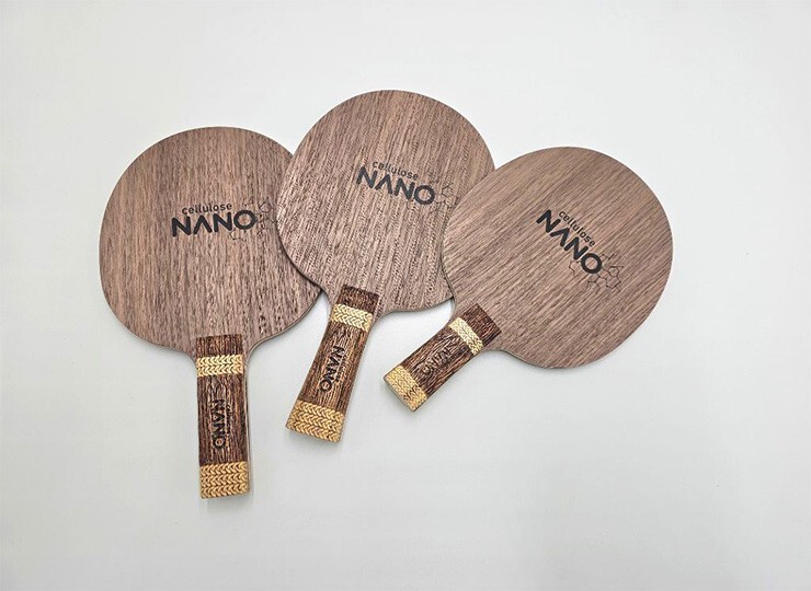 Handmade Table tennis racket : NANO cellulose
