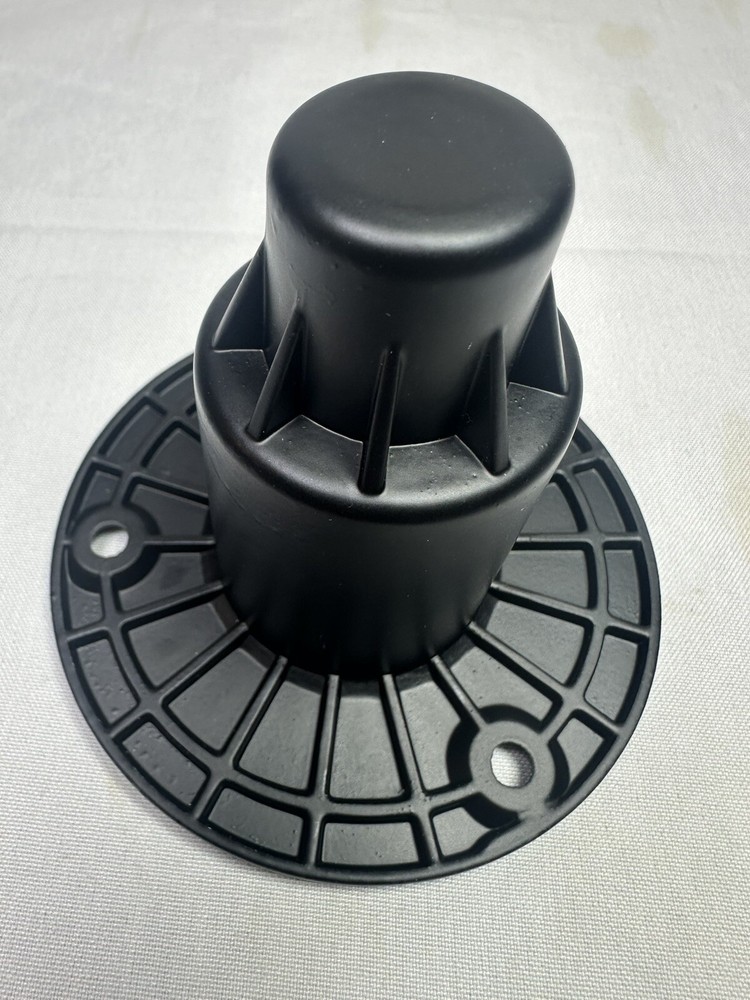 (2) Two Sub-Woofer Mounting Plates Deep Cups M20 threaded for Screw-On Sub Pole
