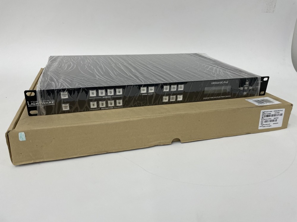 Lightware Visual Engineering UMX 4x4-BC-Pro2 Matrix Router / Switcher 91310029