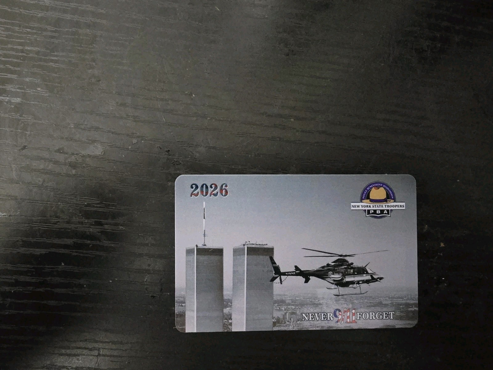 New York State Trooper Card Twenty Twenty Six. Not PBA. Genuine Mint...