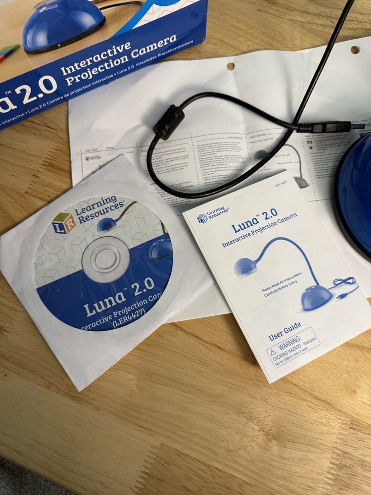 Learning Resources Luna 2.0 Interactive Easy to Use Digital Projection Camera