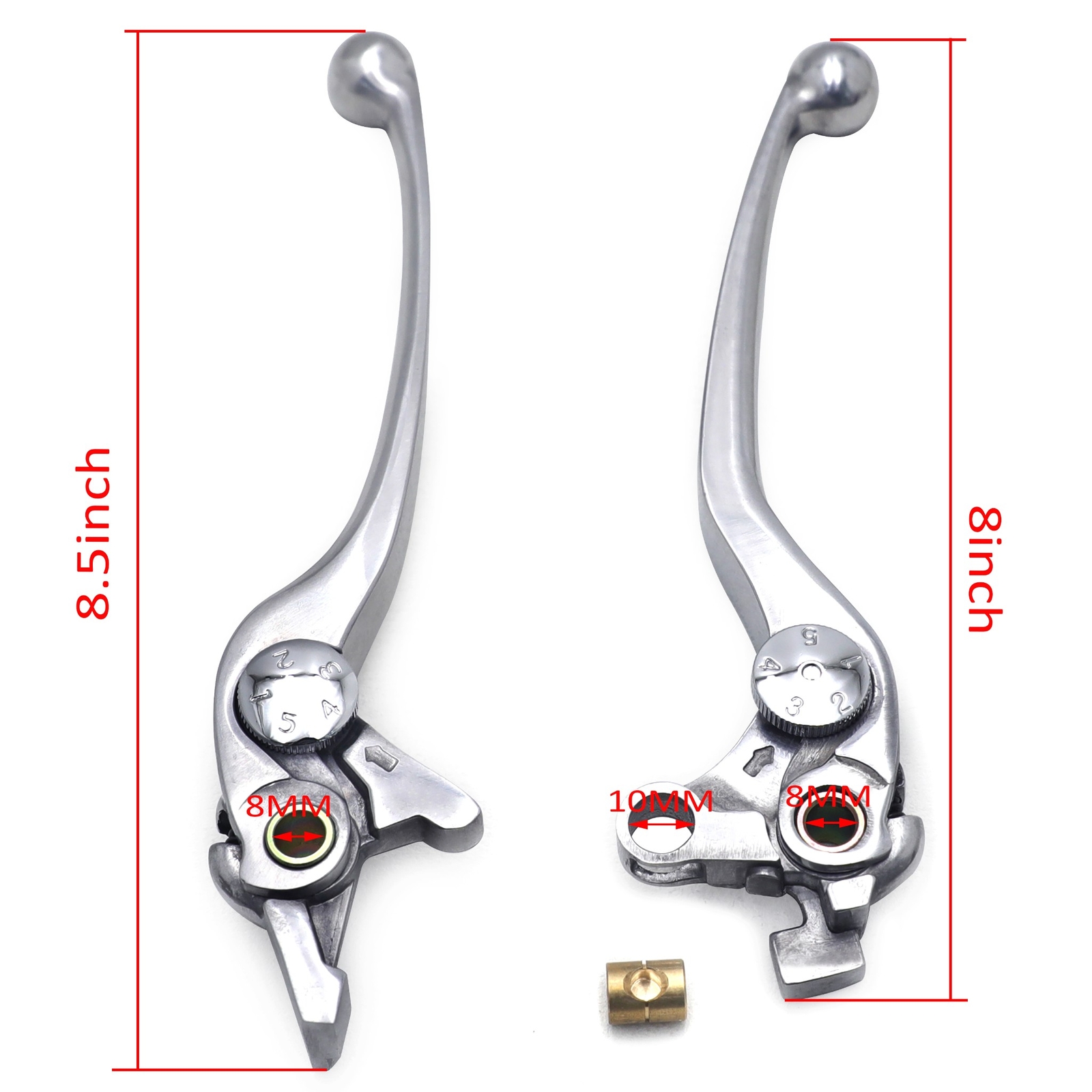 L/R Brake Clutch Hand Lever For Suzuki GSX1300R DL1000 SV1000 TL1000R Bandit