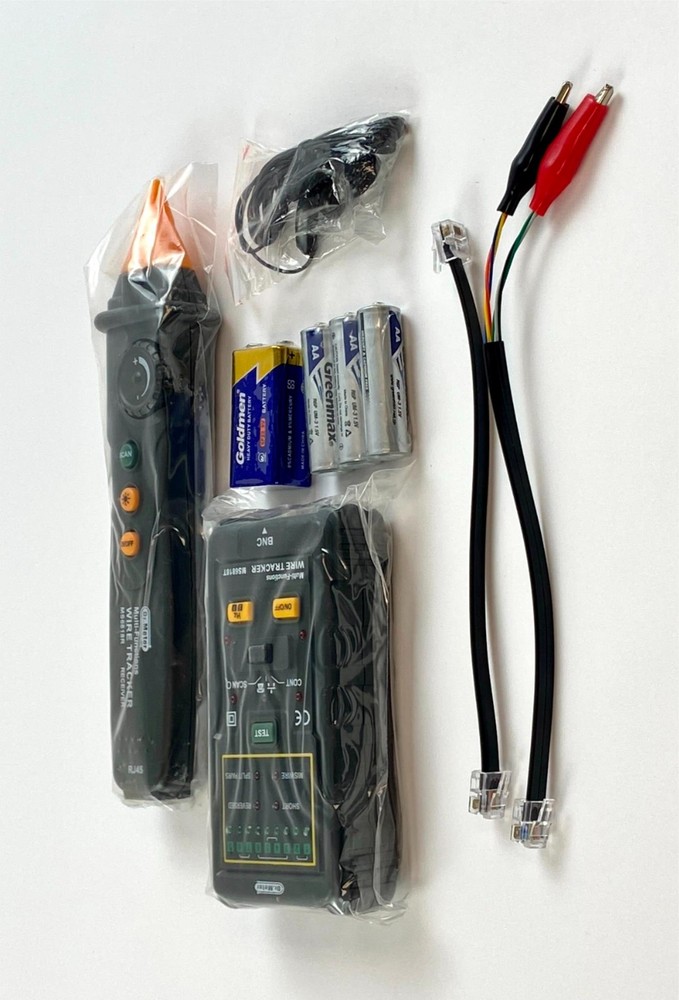 Dr. Meter Multi-Function Network Cable Tester MS6818/ BNC Connector Set of 3