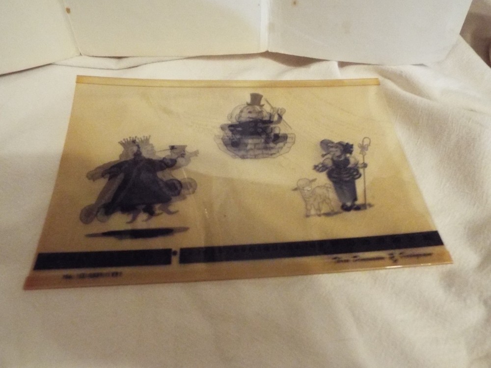Vintage Variable Vectogram Mother Goose Stereo Optical Visual Acuity